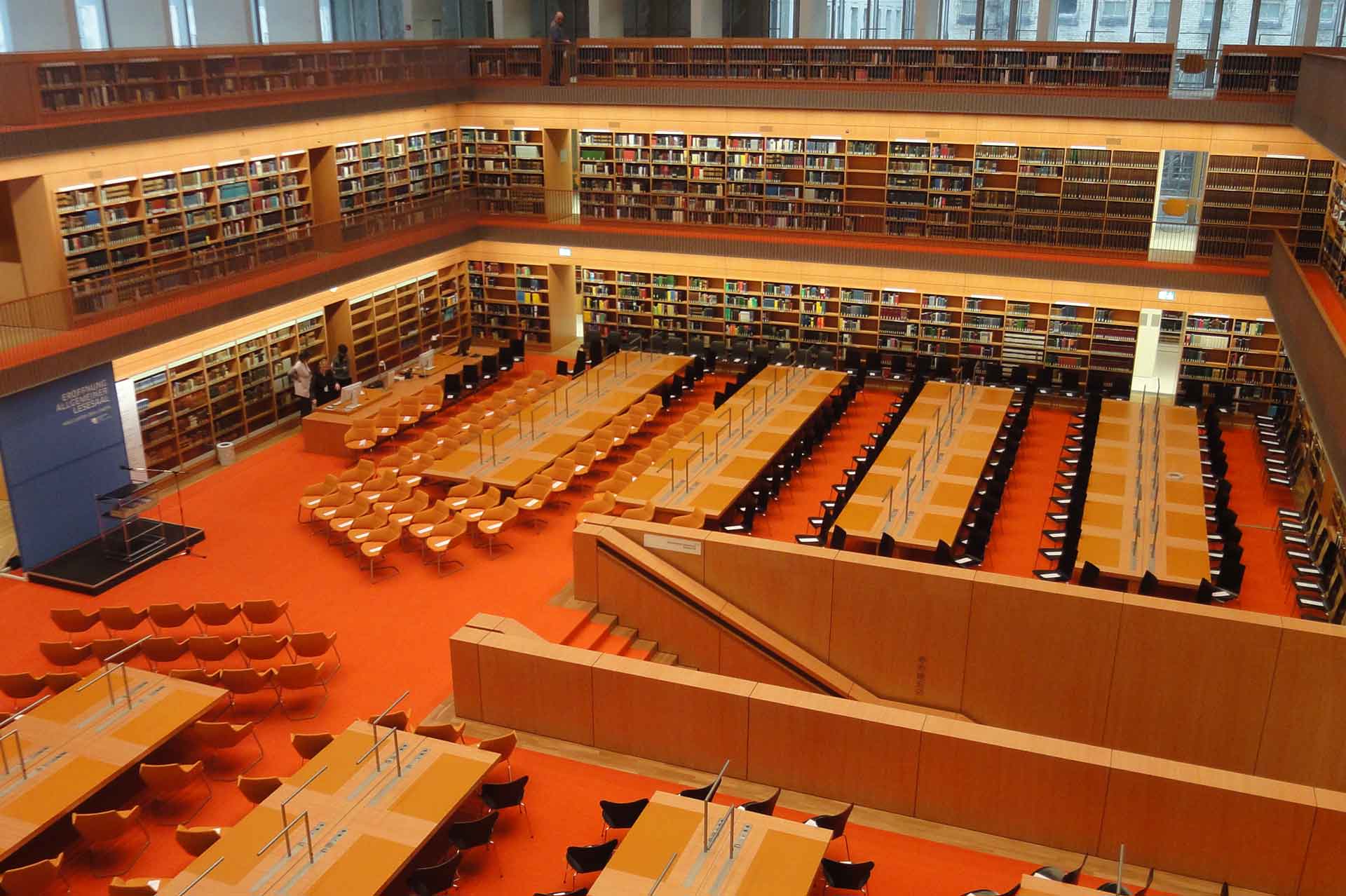 Staatsbibliothek<br> Unter den Linden